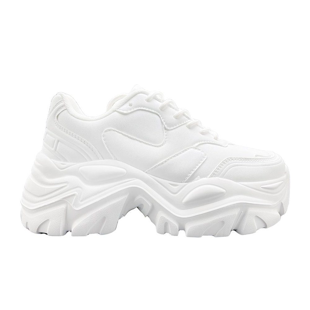 NEW Berness - BLAIR Pure White Platform Sneakers